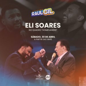 Programa Raul Gil faz homenagem a Eli Soares