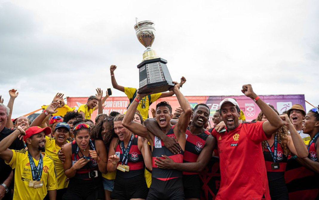 Flamengo é campeão do Brasileiro Interclubes de Remo - Foto: Paula Reis/Flamengo/Direitos reservados
