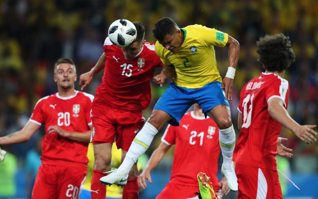 Sérvia volta a encontrar o Brasil em uma Copa do Mundo - Foto: Lucas Figueiredo/CBF/Direitos Reservados