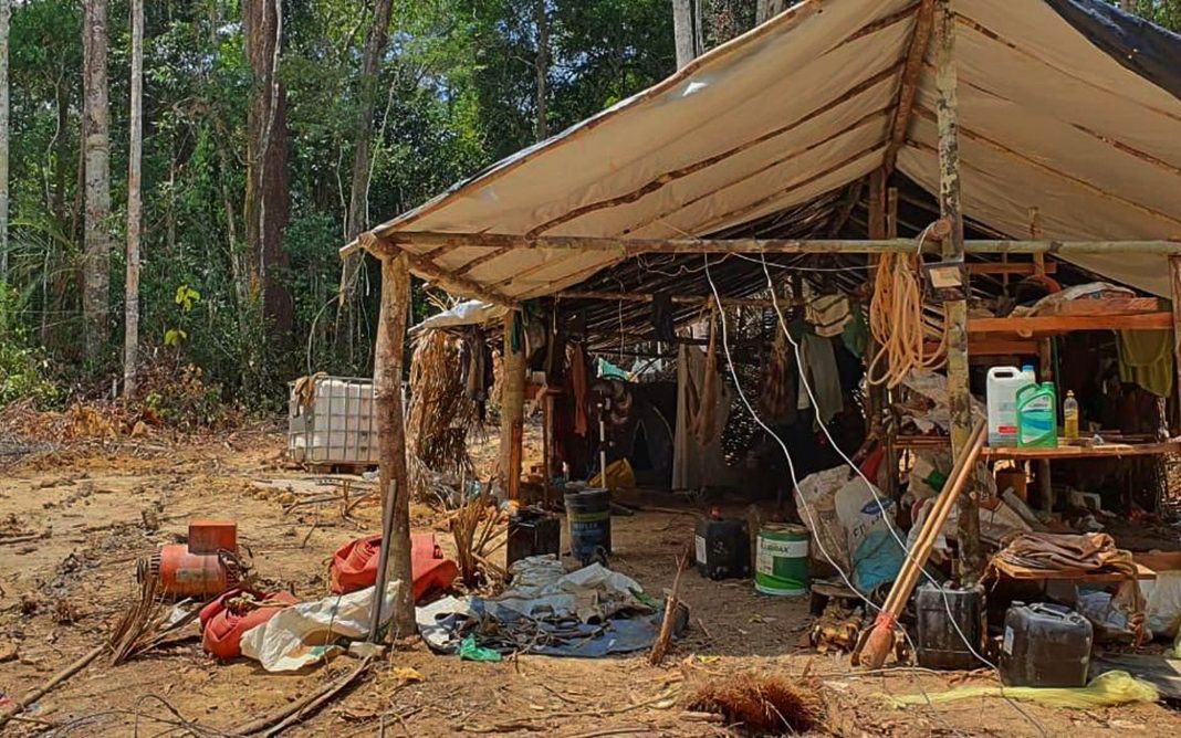Terra Yanomami: garimpo ilegal causou alta de 309% no desmatamento - Foto: © Divulgação/Ministerio da Defesa