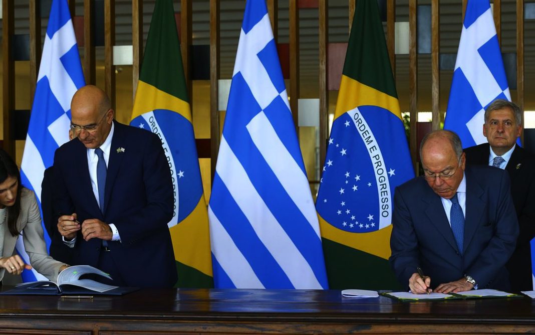 Brasil e Grécia firmam cooperação em defesa, serviços aéreos e turismo - Foto: © Antonio Cruz/Agência Brasil