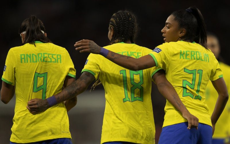 Seleção feminina de futebol vence a Alemanha em último teste antes de convocação para Copa - Foto: Thais Magalhães/CBF