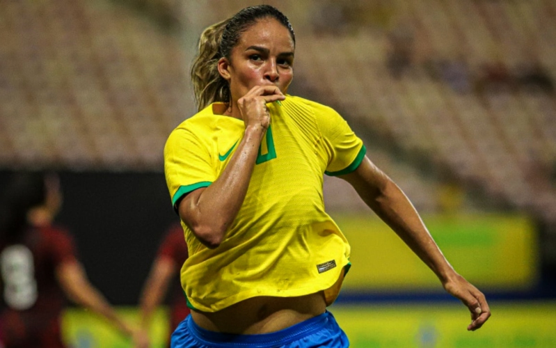 Gabi Nunes celebra chance de jogar Copa do Mundo após três lesões no joelho - Foto: João Normando/FAF