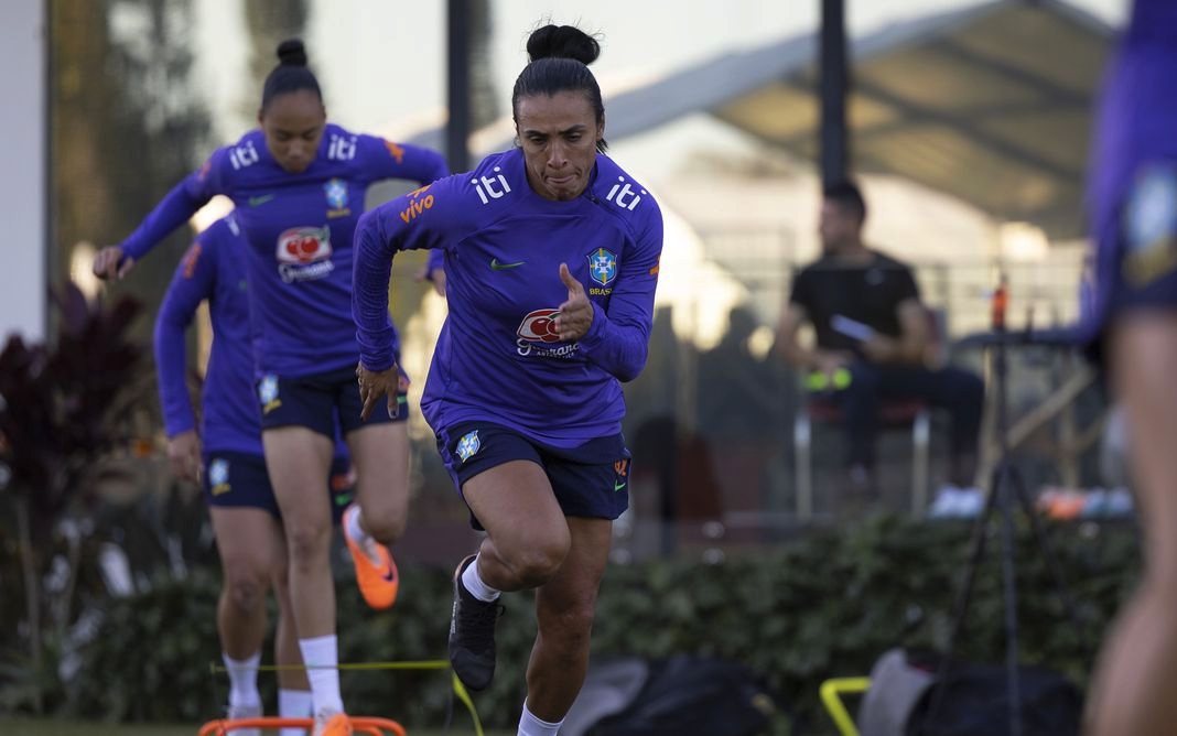 Seleção feminina de futebol fará jogo-treino com a China em preparação para a Copa - Foto: © Thais Magalhães/CBF/Direitos Reservados