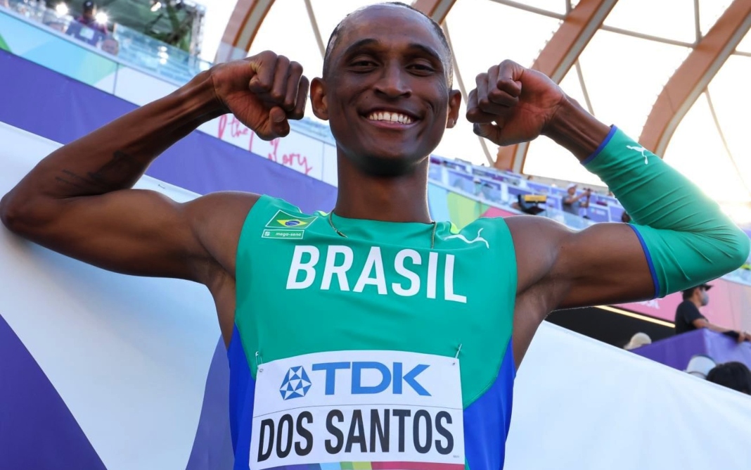 Piu faz melhor tempo do dia e avança à semi dos 400m com barreira; Lyra é 8º na marcha atlética - Foto: Reprodução Twitter/CBAt