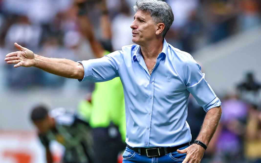Renato Gaúcho se aproxima de renovação com o Grêmio e pede grupo forte para 2024 - Foto: Lucas Uebel / Grêmio FC