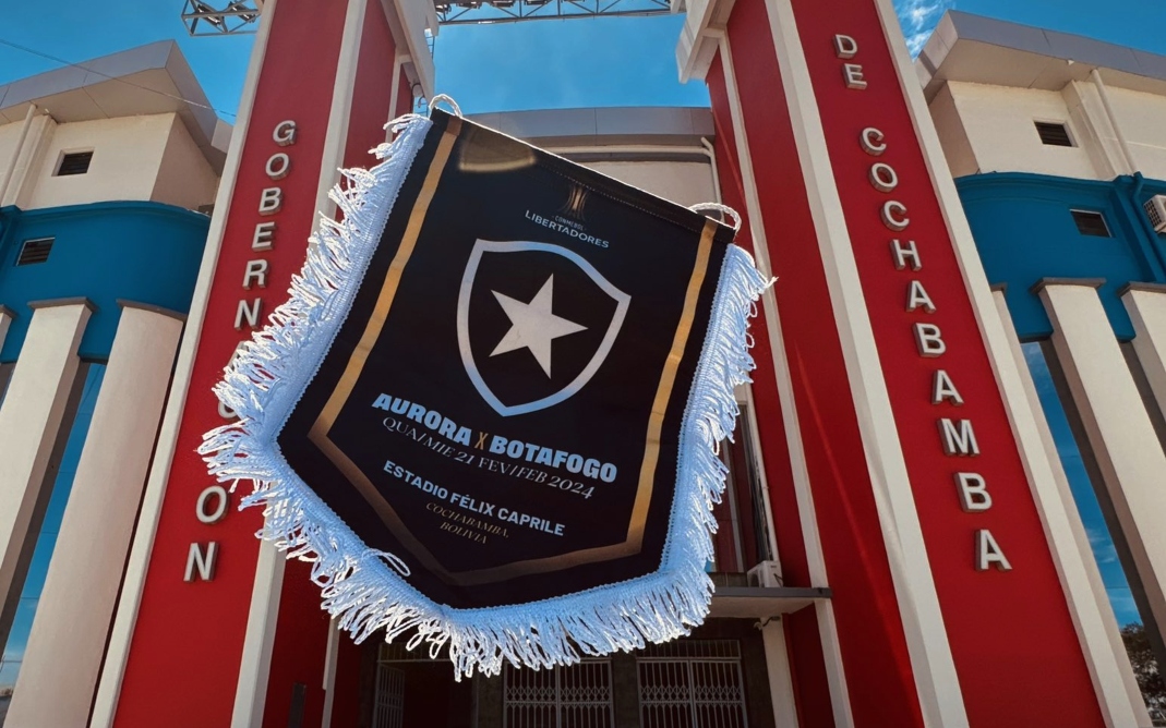 Botafogo começa caminhada por vaga na fase de grupos da Libertadores - Foto: Reprodução Twitter Botafogo F.R. / @Botafogo