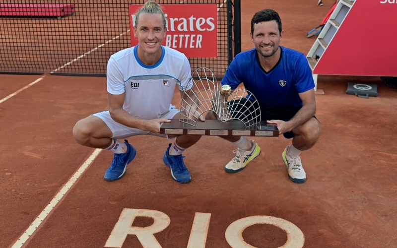 Título no Rio Open coloca Rafael Matos no Top 50 do ranking