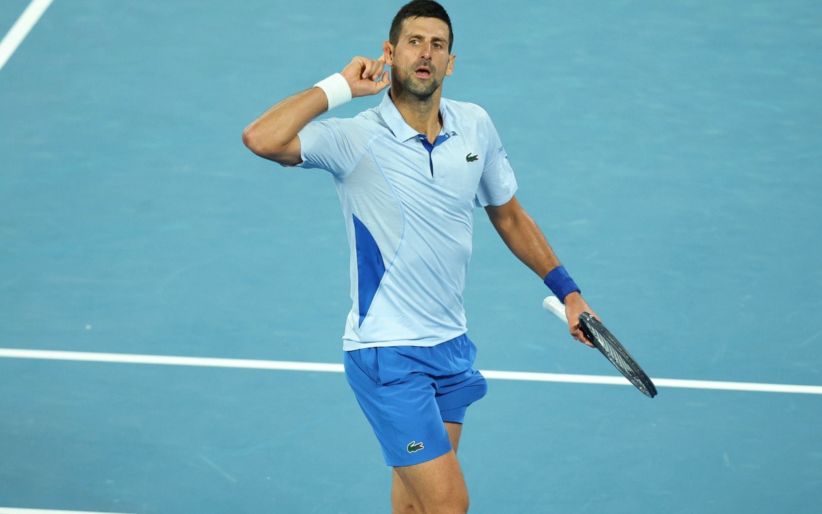 Djokovic mantém a ponta no topo do ranking e Swiatek domina após lista título em Indian Wells - Foto: Reprodução Twitter Novak Djokovic - @DjokerNole