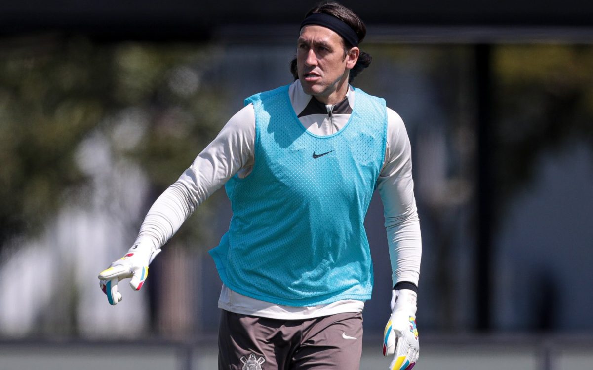 Corinthians inicia preparação visando o Juventude e António Oliveira pede cautela com Paulinho - Foto: Reprodução Twitter @Corinthians / Rodrigo Coca