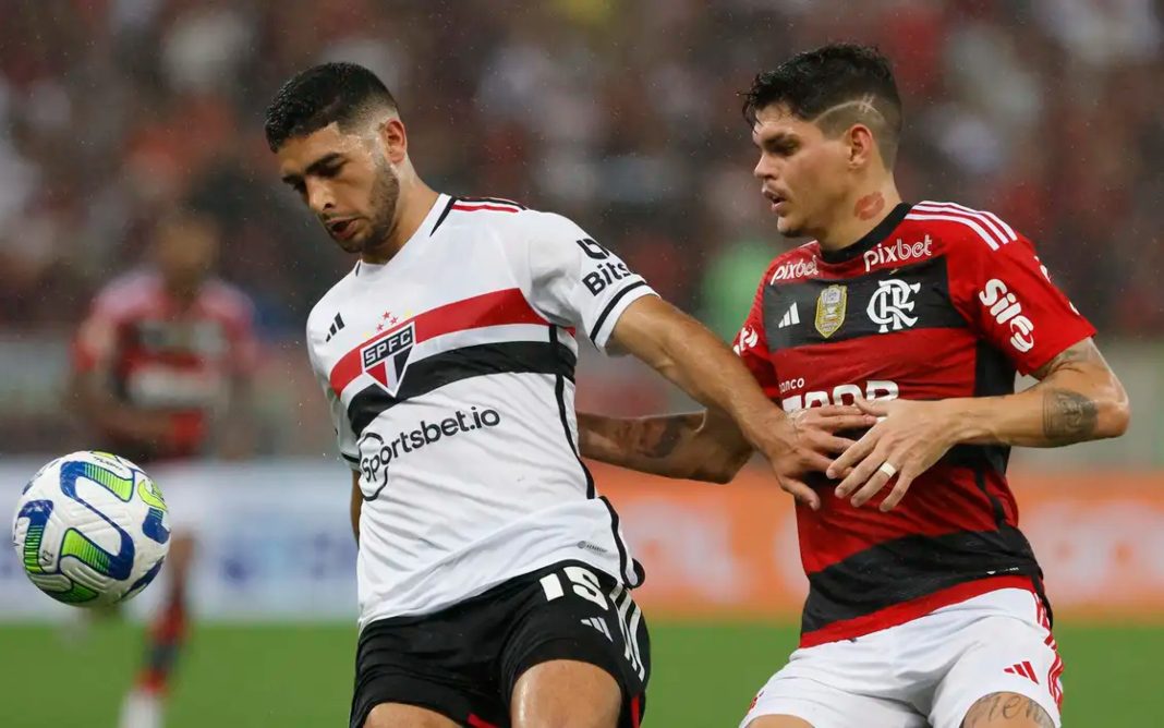 Campeonato Brasileiro: Flamengo recebe São Paulo pela 2ª rodada - Foto:© Rubens Chiri/saopaulofc.net/Direitos reservados