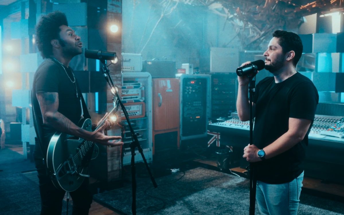 Thalles Roberto e Jorge em 