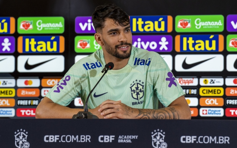 Após ser inocentado em caso de apostas, Lucas Paquetá é o principal alvo do Tottenham, com Manchester City e Crystal Palace também na disputa/ Foto: Reprodução CBF – Joilson Marconne/CBF