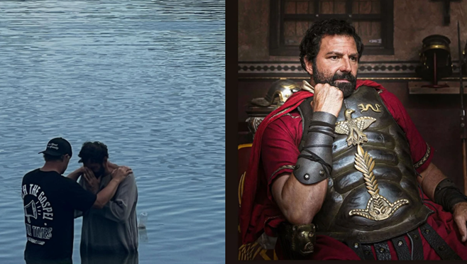 Batismo ator the chosen