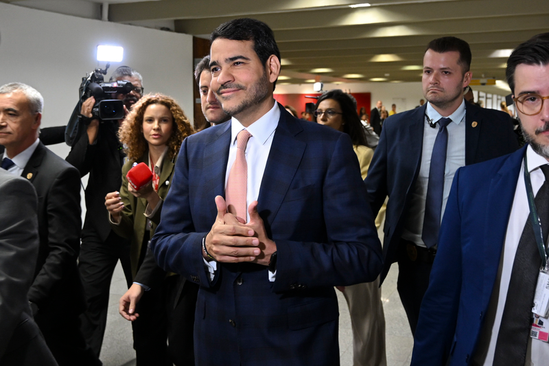 O advogado-geral da União, Jorge Messias, luta para garantir sua aprovação no Senado para o STF - Foto: Edilson Rodrigues/Agência Senado