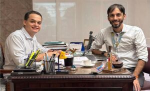 Davi Esmael e Pazolini celebram REFIS 2026 para igrejas em Vitória. Foto: Divulgação