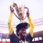 Corinthians celebra vitória sobre Flamengo na Supercopa Rei em Brasília.