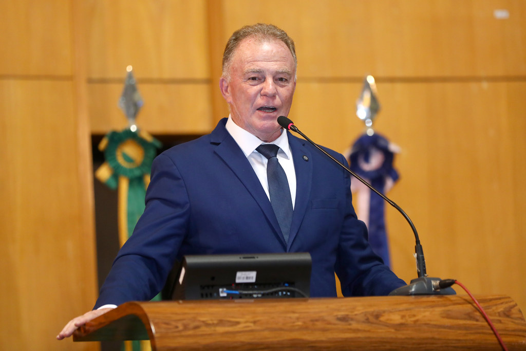Governador Renato Casagrande participa da abertura do ano legislativo na Assembleia Legislativa do Espírito Santo. Foto: Kamyla Passos (Ales)