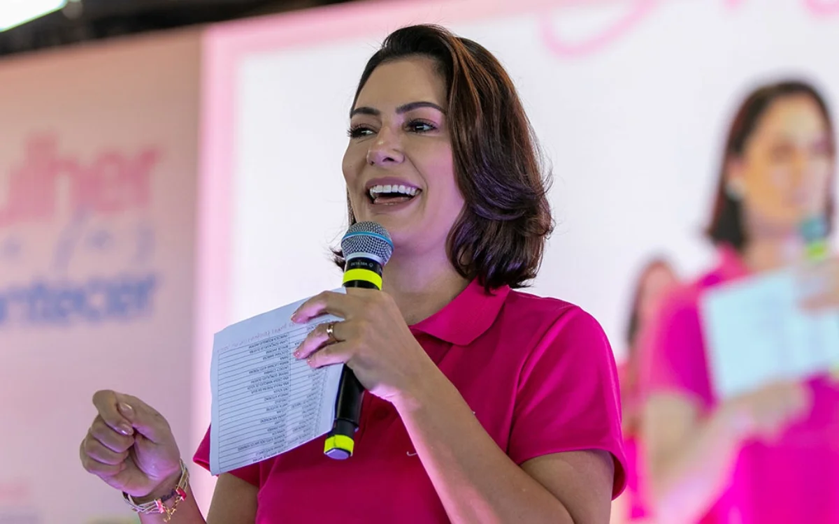 “Desespero chegou”, critica Michelle Bolsonaro ao atacar governo Lula