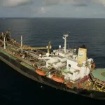 Campo de Jubarte no Espírito Santo, maior responsável pela produção de petróleo do estado.