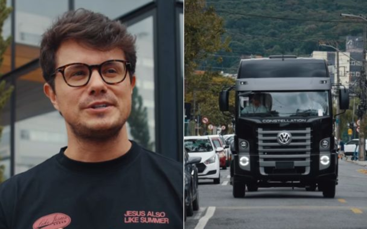Deive Leonardo announces truck for crusades across Brazil.
