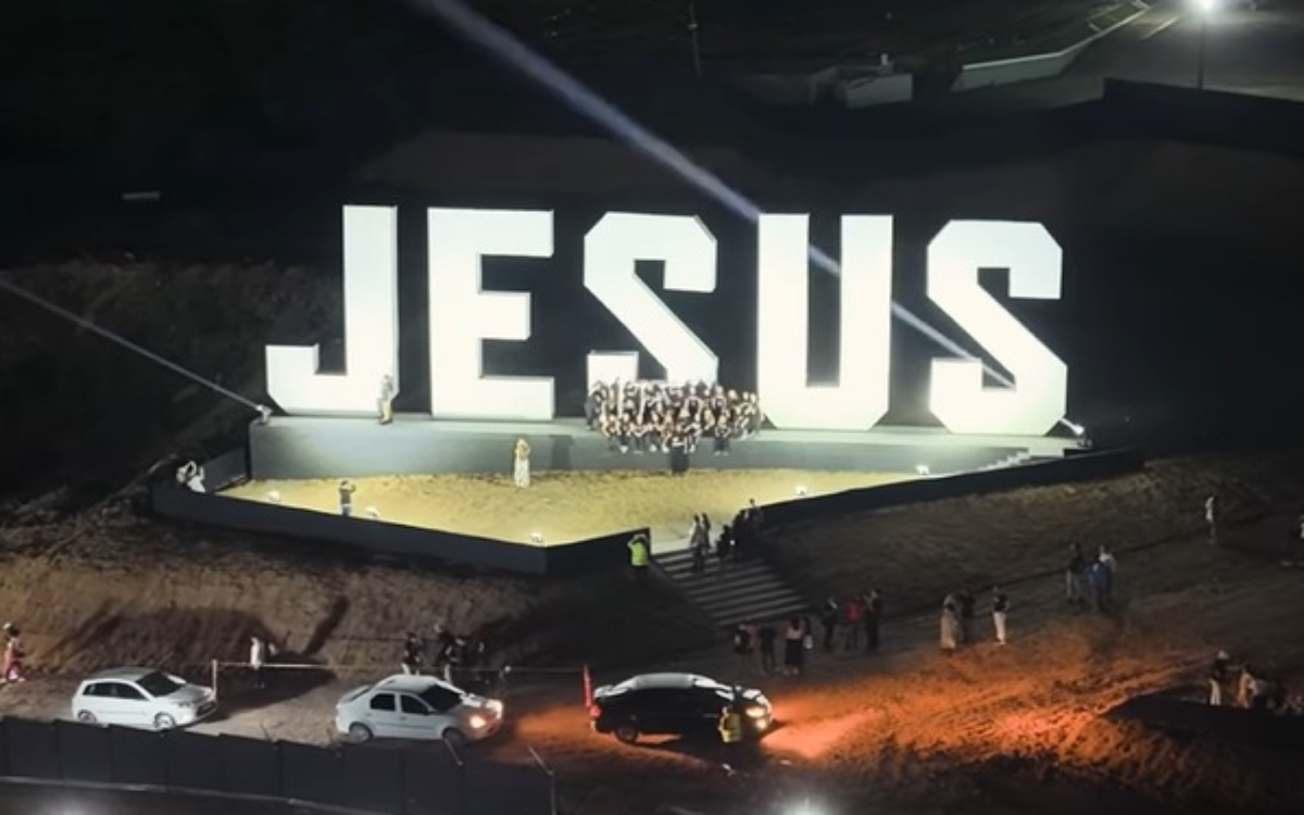 Church inaugurates lookout point named after Jesus in SP