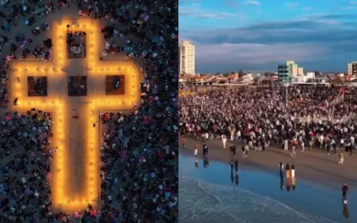 Dawn worship gathers more than 5,000 people on a beach in SC.