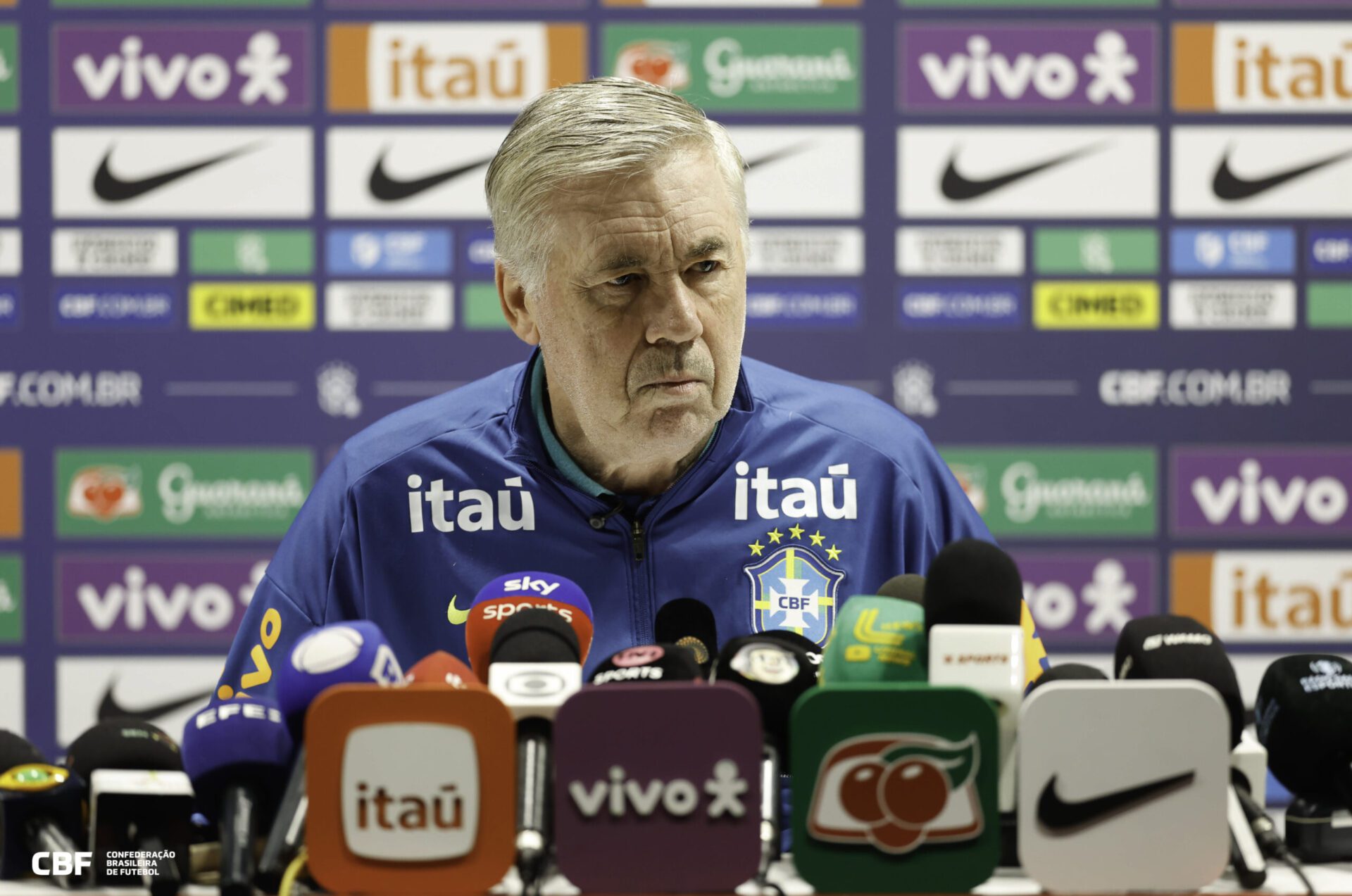 Carlo Ancelotti fala sobre a possível titularidade de Endrick na Copa do Mundo.
