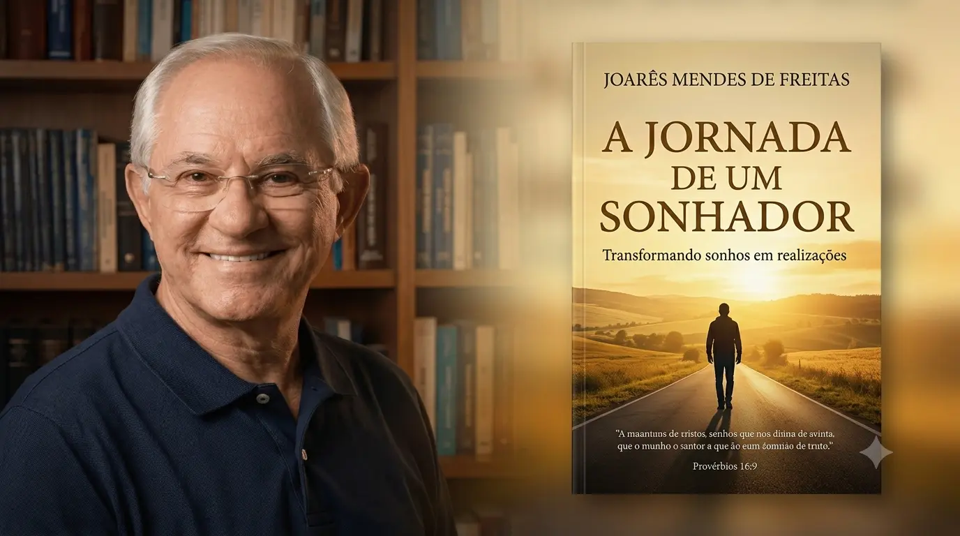 Joarês Mendes launches book on faith and the fulfillment of dreams.