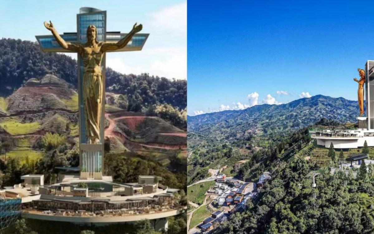Colombia begins to erect the tallest statue of Jesus in the world