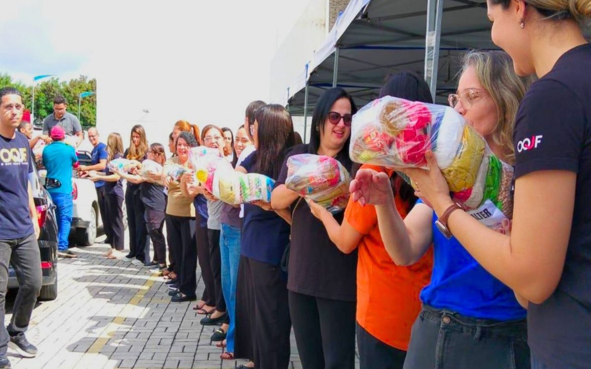 Church collects over 50 tons of food and benefits thousands of families