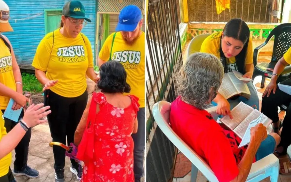 Missionaries bring the Gospel to communities in Marajó.