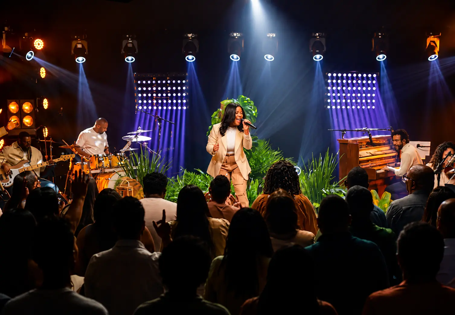 Sophia Vitória releases "Raboni," the first single from a live album.