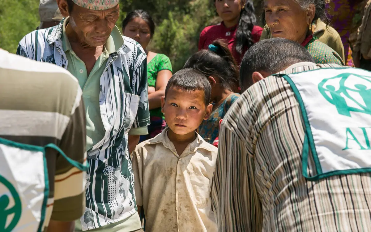 Evangelical and Catholic churches unite to help Nepal.