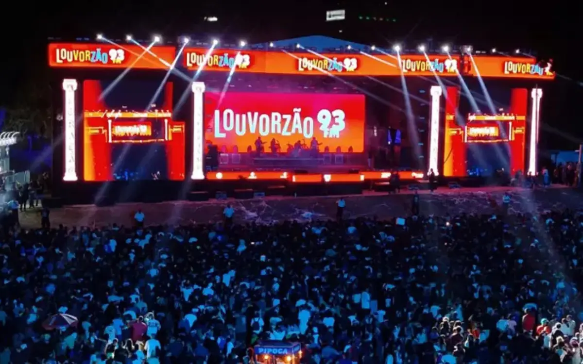 Louvorzão 93: free event brings together 19 gospel attractions in Rio