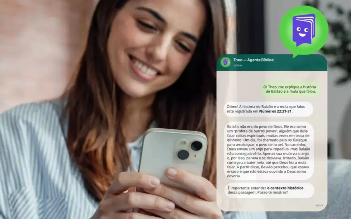 Biblical assistant on WhatsApp facilitates children's discipleship.