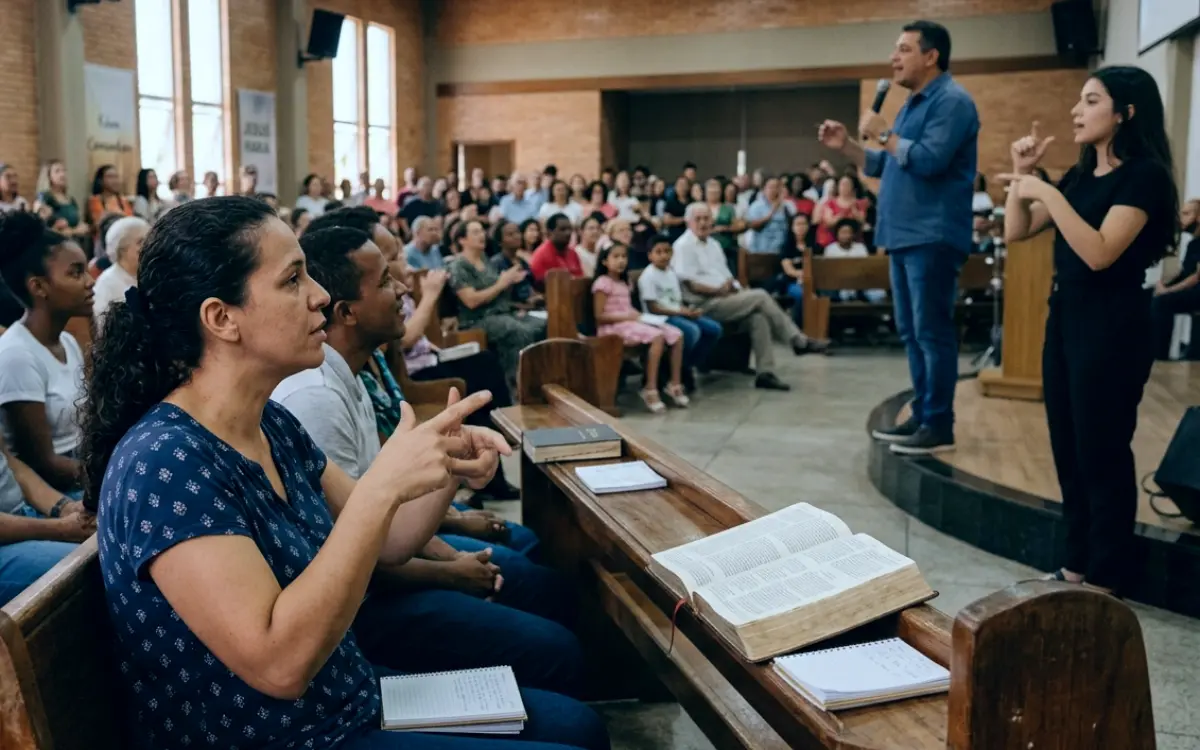 Deaf in the church: when hands proclaim the Gospel