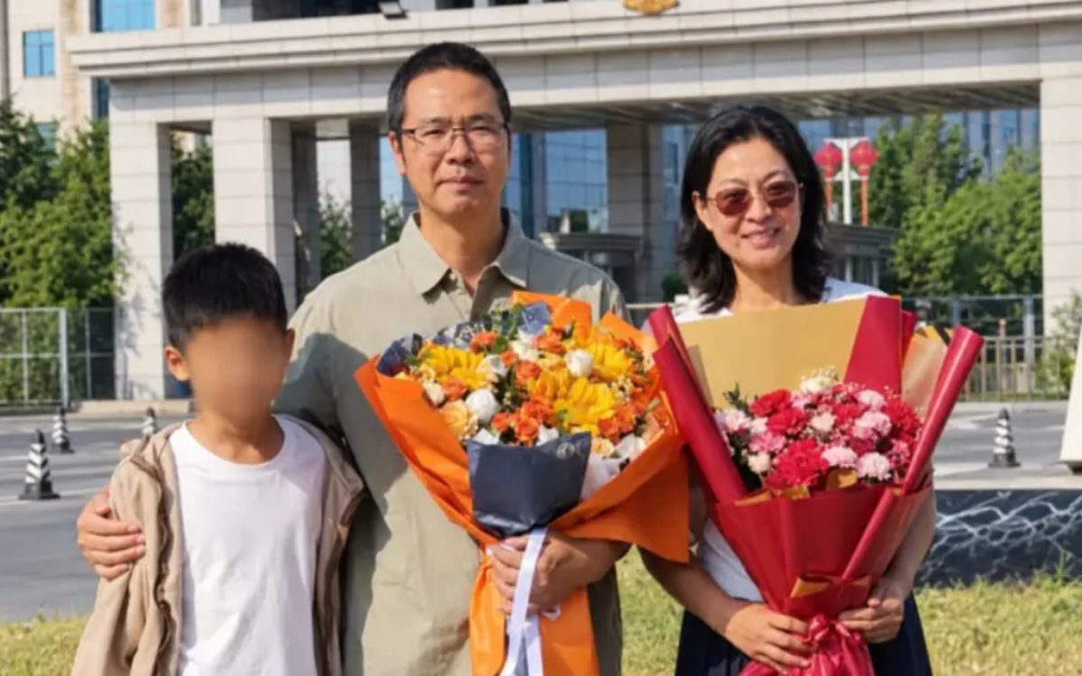 China: pastor is freed after four years in prison