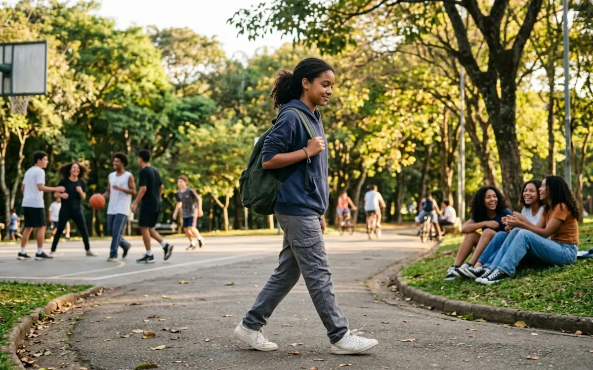 Caminhar: A Simplicidade de Passos que Pode Transformar a Saúde Mental dos Adolescentes